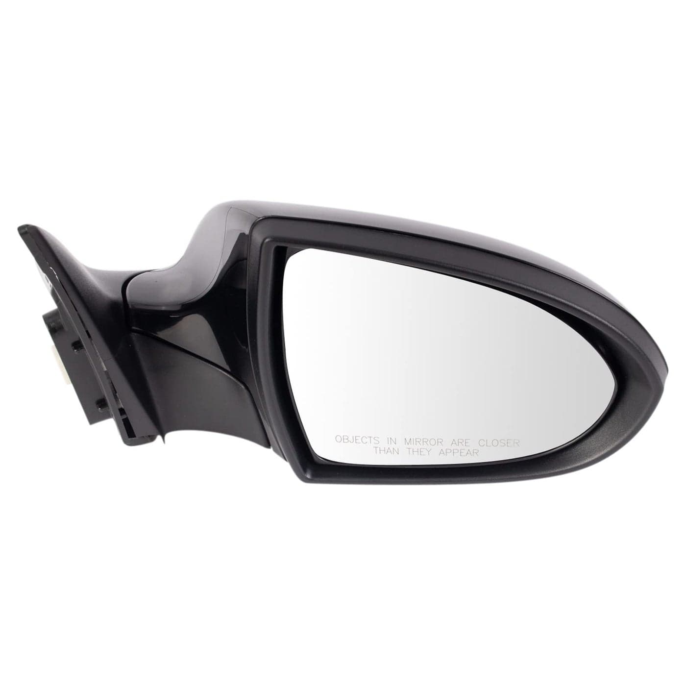 TRQ Right Mirror without Heat without Housing Turn Signal Passenger Side Compatible with 20112016 Kia Sportage KI1321148