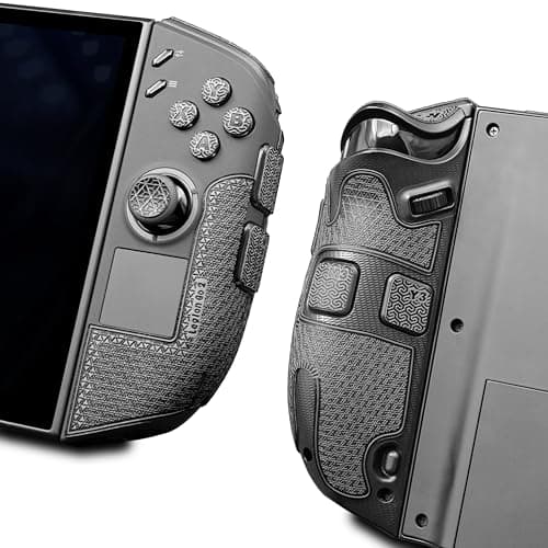 Luck&Link Controller Grip For Legion Go 2, Textured Skin kit,Anti-Skid Sweat-Absorbent Controllers Handle Grips, Buttons,Triggers,D-pad (PRO - Dark Gray)