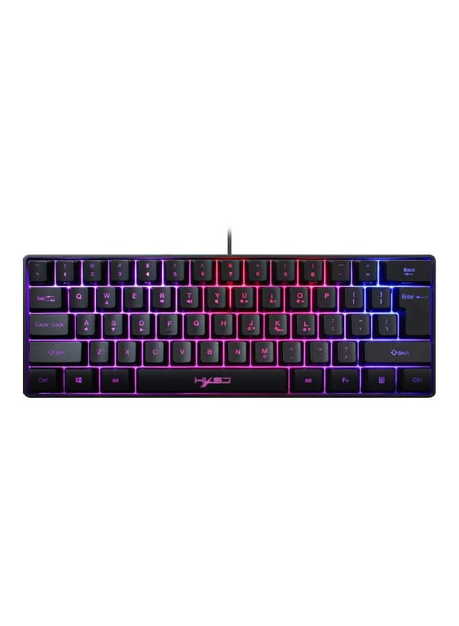 V700 Wired RGB Streamer Gaming Keyboard Black