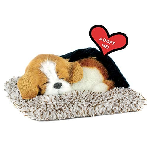 Perfect Petzzz - Mini Beagle, Stuffed Animals for Girls and Boys, Dog Toys for Kids and Elderly, Battery-Operated Live Pet Toys, Companion Realistic Dog