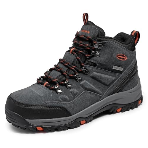 Skechers Men's Relment Pelmo, Grey, 9.5