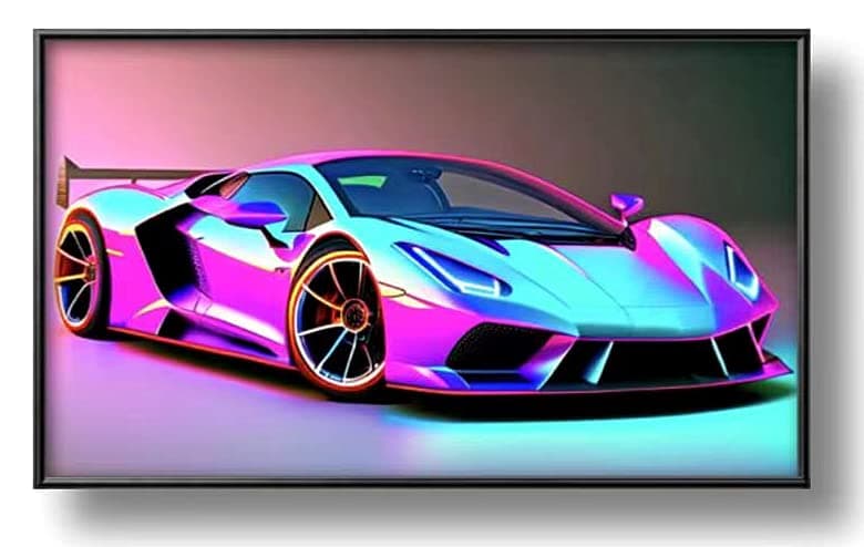 NIHOJIUMA Diamond Art Kits Sports Car 30x40cm12x16inches