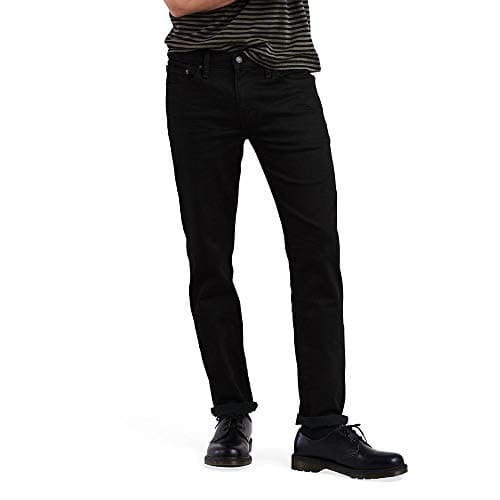 Levi's Men's 511 Slim Fit Jeans (Regular and Big & Tall), Black 3D Washed (Waterless), 32W x 30L