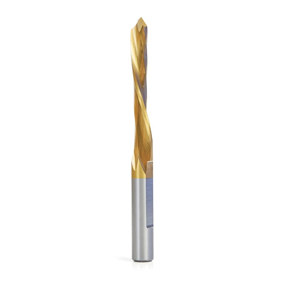 Amana Tool HSS1705TIN High Speed Steel HSS Tin Coated 12 Dia x 212 x 12 Shank Sing