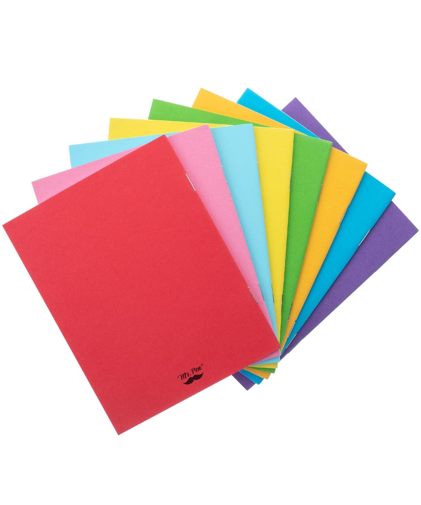 Mr. Pen- Colorful Blank Books, 4.2 x 5.5 Inches, 32 Pages, 8 Pack, Blank Notebooks for Kids, Mini Notebooks for Kids, Mini Journal for Students, Blank Journal for Kids, Unlined Notebook, Kids Journal