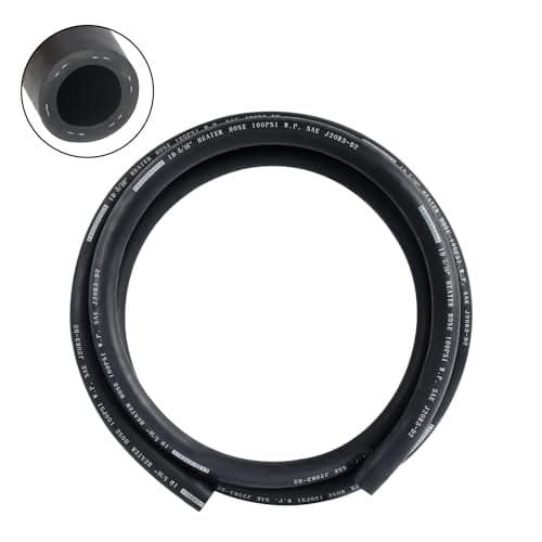 EVIL ENERGY 5/16" Heater Hose Coolant Radiator Straight 100PSI SAE 20R3 5FT Black