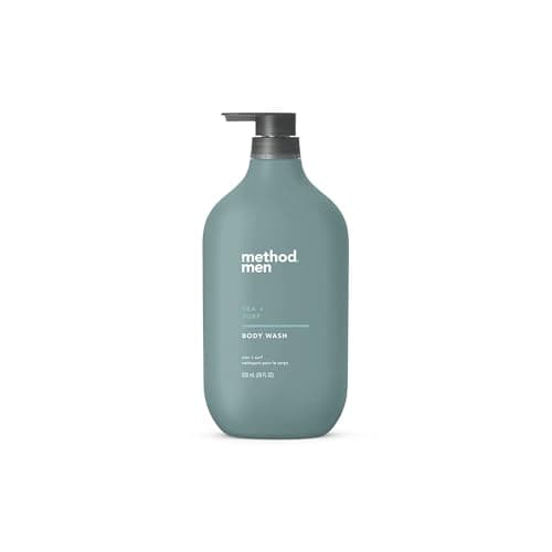 Method Men Body Wash, Sea and Surf Scent, Paraben and Phthalate Free, Quick-Lathering Cleansers, Cruelty Free, 28 oz