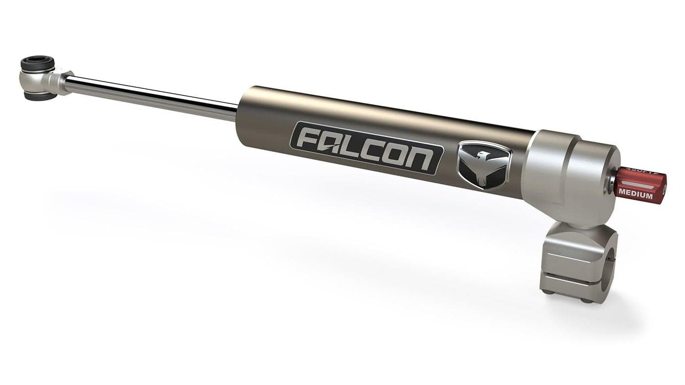 Falcon Nexus JLJTJK EF 22 Fast Adjust Steering Stabilizer 112 HD Tie Rod