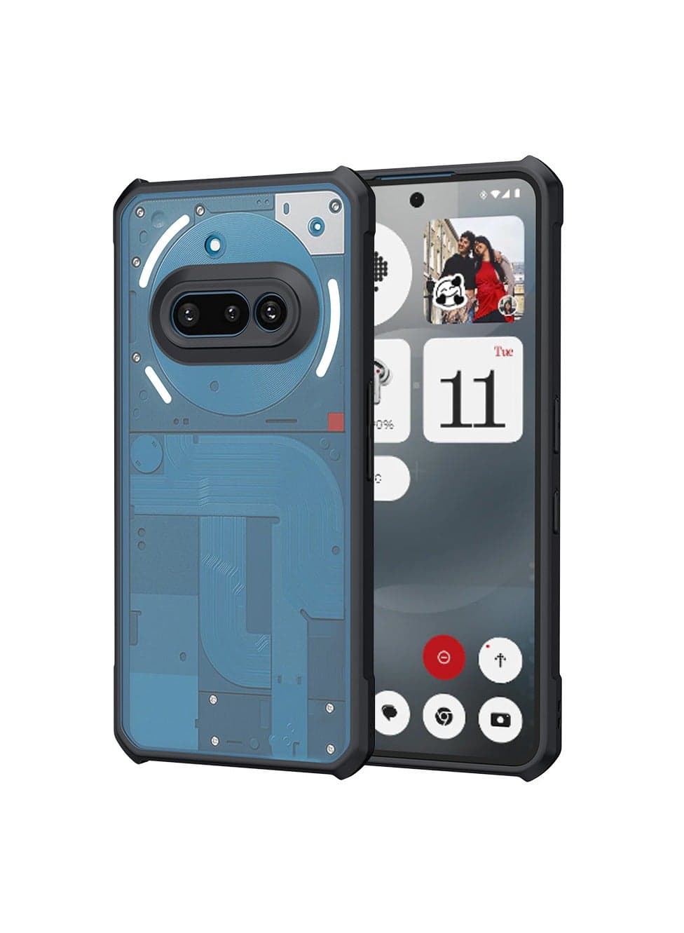 Nothing Phone 3A Full Wrap PC+TPU Case, Drop and Scratch Resistant, Slim and Lightweight Design for Nothing Phone 3A
