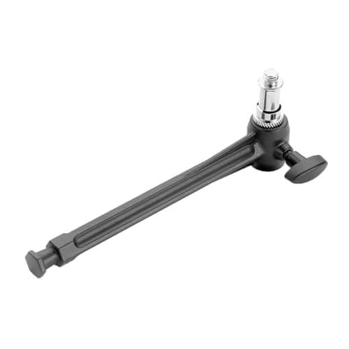 PHOCUS (2 Pack) 6" Extension Arm with Universal Adapter Spigot for Super Clamp for Mounting Photo Studio Light, Strobe, LED Light or Camera (2)