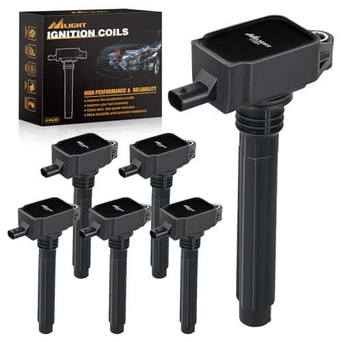 Nilight Ignition Coil Pack UF648 Fit for Jeep Dodge Chrysler 2011 2012 2013 2014 2015 2016 Grand Cherokee Wrangler Town&Country Avenge Challenger Charger Durango RAM1500 V6 3.6L C1791 0221504032,6PCS