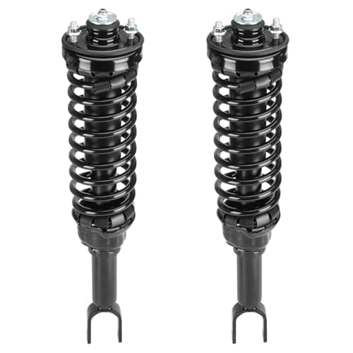 Rear Strut Shock Assembly w/Coil Spring Compatible with Honda Civic 1996-2000, Acura EL 1997-2000, Replace 171292, Left & Right, 2PCS