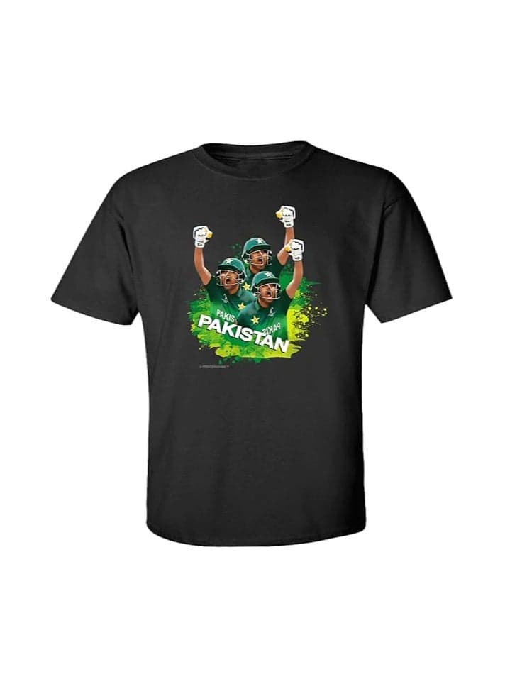 Pakistan Jersey Cricket Fans Memorabilia Souvenir TShirts For Men Or Women Popular For Cricket Fans — M
