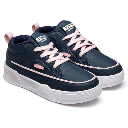 ASIAN Casual Sneaker Shoes for Women | Soft Cushioned Insole | PARADISE-01 Sneakers for Women Navy Pink
