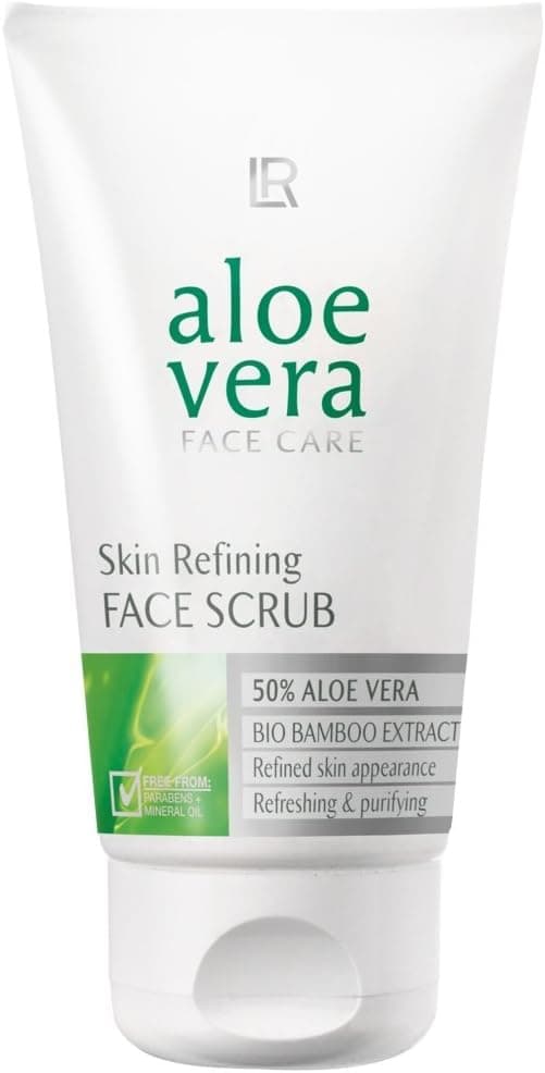 L R Aloe Vera Face Care Skin Refining Face Scrub 50 Aloe Vera Refreshing Purifying