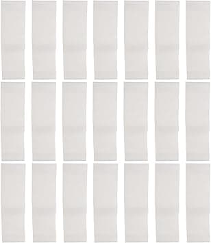 Hemoton 100pcs Disposable Spa Facial Headbands Stretch Non Woven Facial Headband for Women Girls Salons White