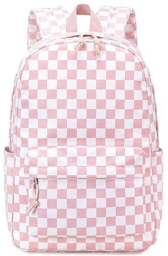 LEDAOU School Backpack Teen Girls Lightweight Bookbag Elementary Middle School Backpacks College Laptop Bag Travel Daypack
