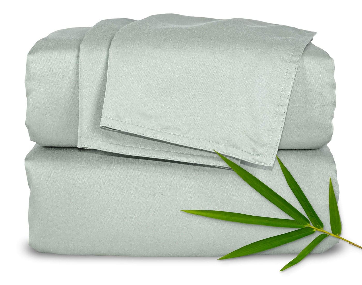 Pure Bamboo Twin XL Sheets Genuine 100 Organic Viscose Derived from Bamboo Bed Sheet Set Luxuriously Soft Cooling Double Stitching 2 Year Quality Promise Twin XL Sea Glass
