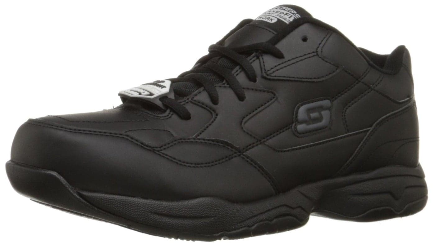 Skechers Men's Felton, Black, 9.5 Wide