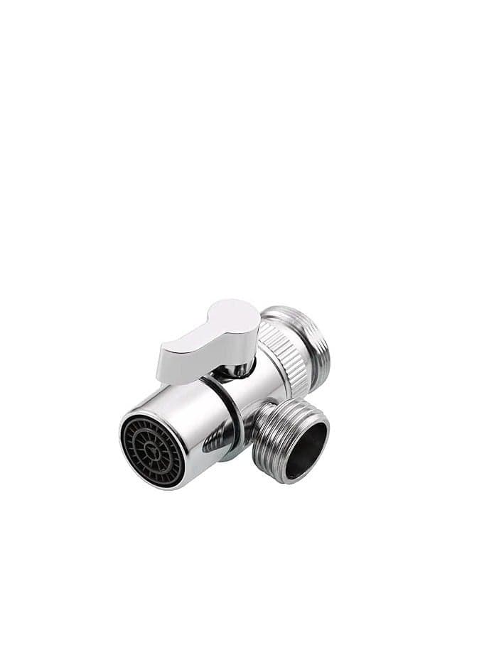 SUNDEX Brass Diverter Valve for Kitchen Sink Faucet or Bathroom Basin Tap, Faucet Replacement Part M22 X M24, SBA021