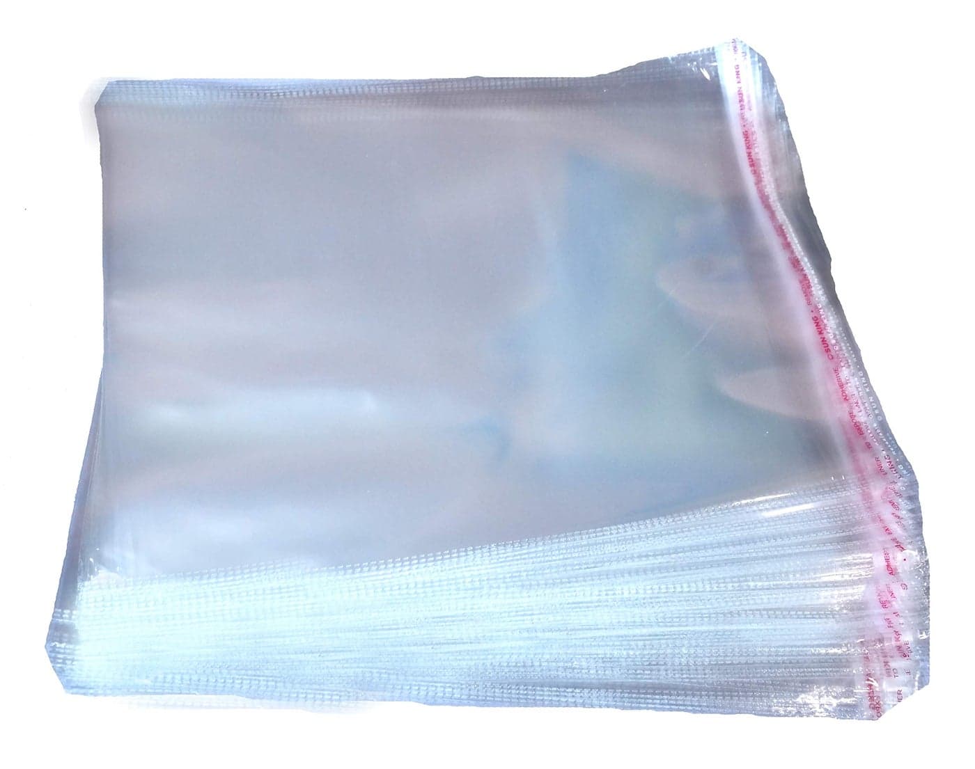 WONIRY GDC Ideal for packing Plastic polythene Clear Bags transparent pouches for garments clothes Saree Shirt etc Self Adhesive BOPP Bags Pack of 50,(14"�18") inch