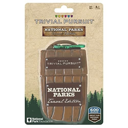 USAopoly Trivial Pursuit: National Park 100th Anniversary | Celebrating the National Park Service Centennial | 600 Trivia Questions & Fun Facts | Perfect Trivial Pursuit Travel Game for Families