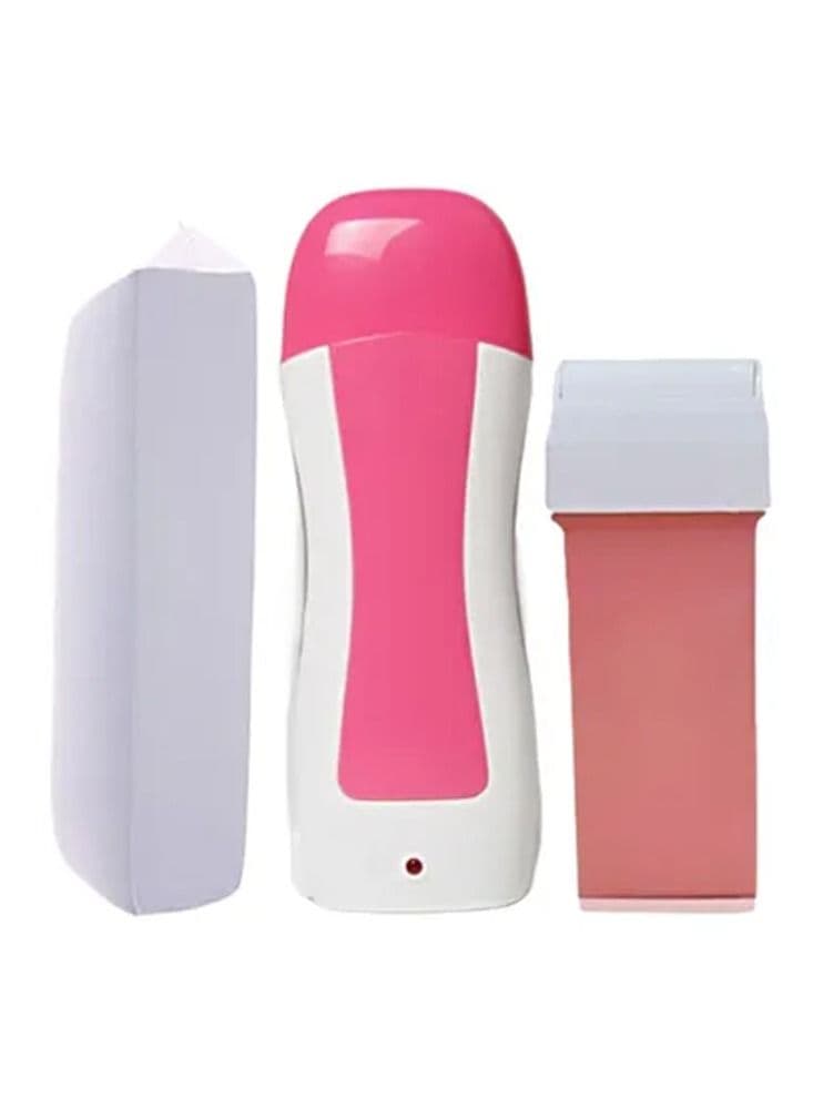 Depilatory Wax Cream Heater Waxing Hot Cartridge Hair Removal Roller 100 Paper Wax Warmer Equipment Tool
