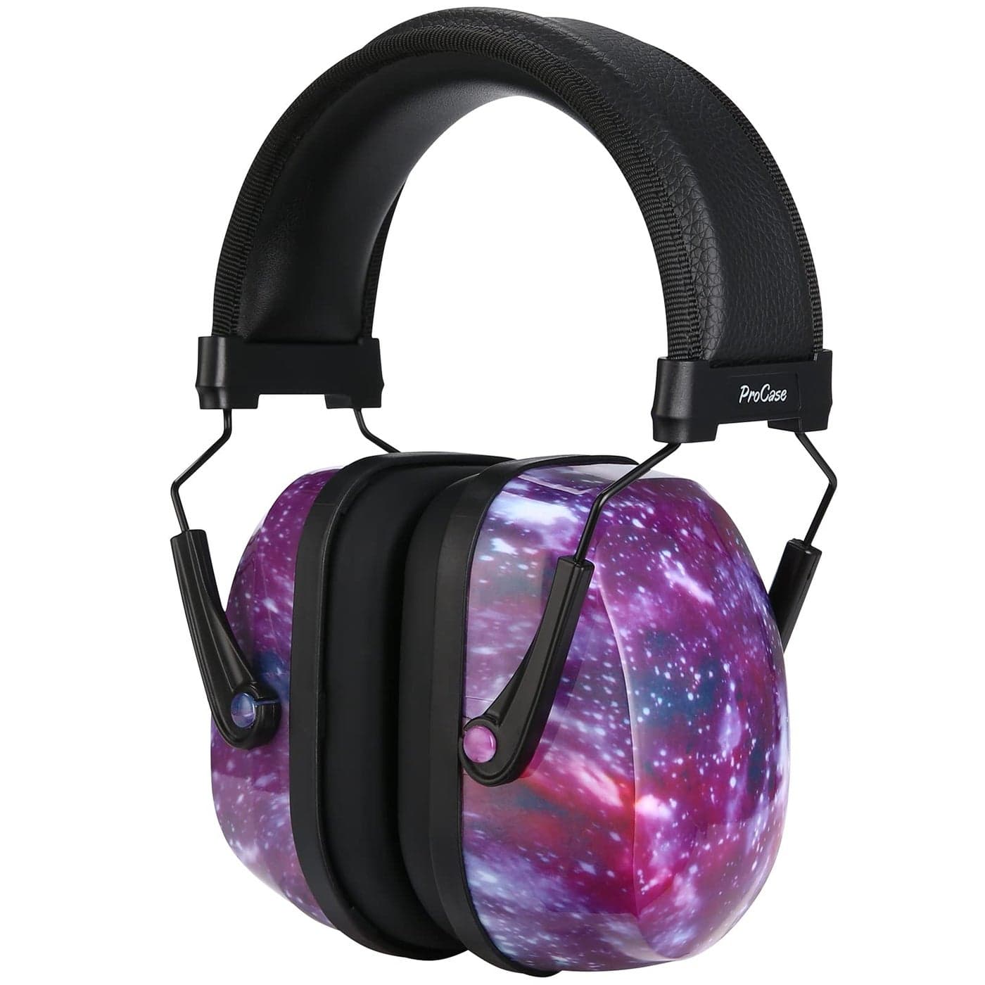 ProCase Kids Ear Protection SNR 29 dB Noise Cancelling Headphones for Autism Children Toddler Sound Proof Noise Reduction Earmuffs for Fireworks Flight Concert Starry Purple
