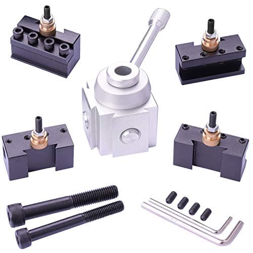 JWGJW 120034 Mini Lathe Quick Change Tool Post,Lathe Tool Holder,Axa Tool Holder