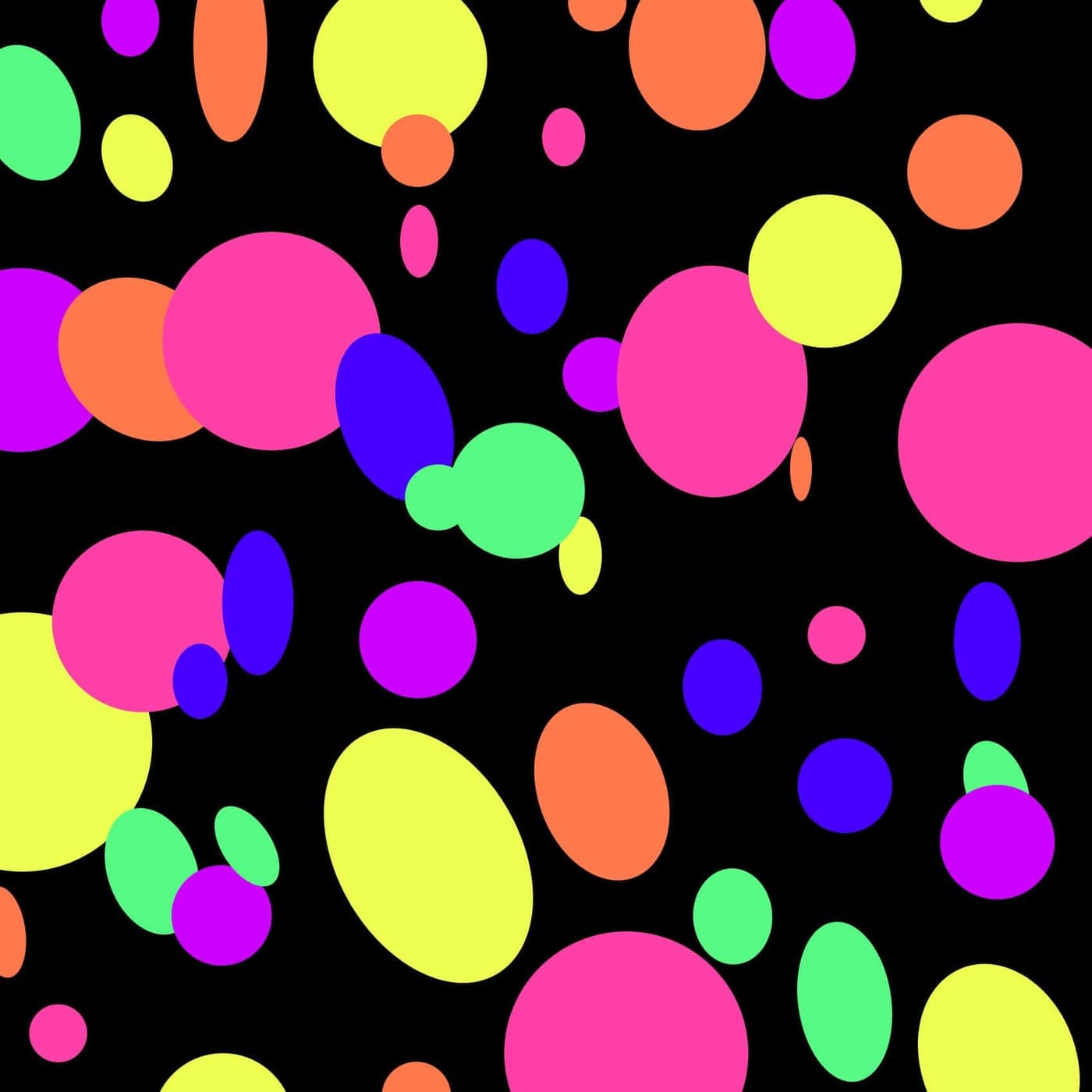 108ft UV Round Dot Neon Paper Streamers Glow in The Dark Party Favors Decorations for Wedding Birthday Parties