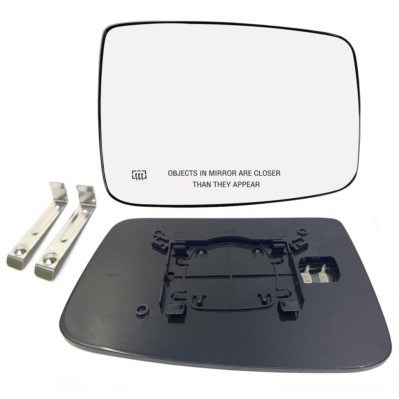 Ram Passenger Right Side Heated Mirror Glass Compatible with 20092018 Dodge Ram 1500 2500 Right Power Heated Convex Mirror Glass 68050298AA 68079362AA