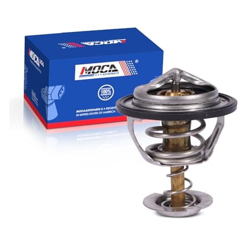 MOCA Coolant Thermostat Housing Assembly Fit 04-09 for Cadillac XLR/SRX & 94-04 for Cadillac Seville & 06-11 for Cadillac DTS 4.6L V8 GAS DOHC