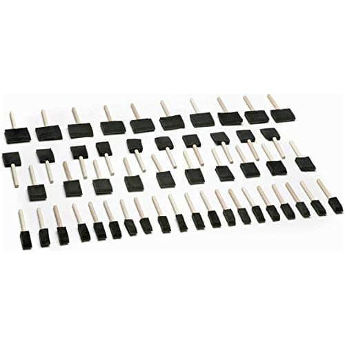 Woodstock D2024 Foam Brush Set 50Piece