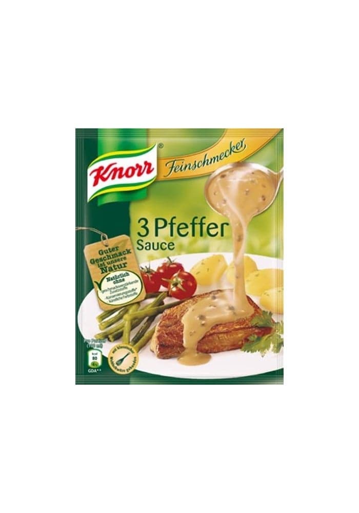 Knorr Feinschmecker 3 Pfeffer Sauce