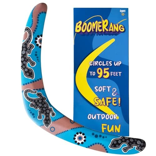 Boomerang for Adults and Kids Boomerangs for Outdoor Sports Games Good Choice for Family activies for Boys and Girls Easy to Throw EVA Foam Different with Wooden Boomerang