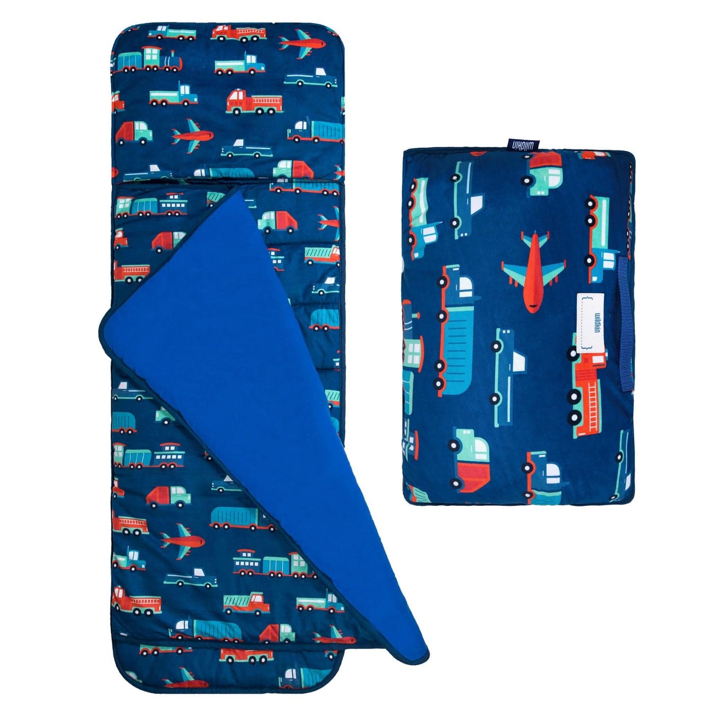 Wildkin Kids Plush Nap Mat Soft Cozy Convenient for Daycare Preschool Transportation