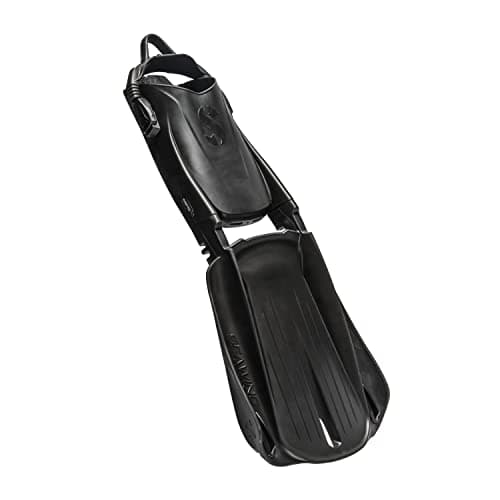 SCUBAPRO Seawing Supernova Modular Scuba Fin System for Recreational and Professional Scuba Diving Large Black