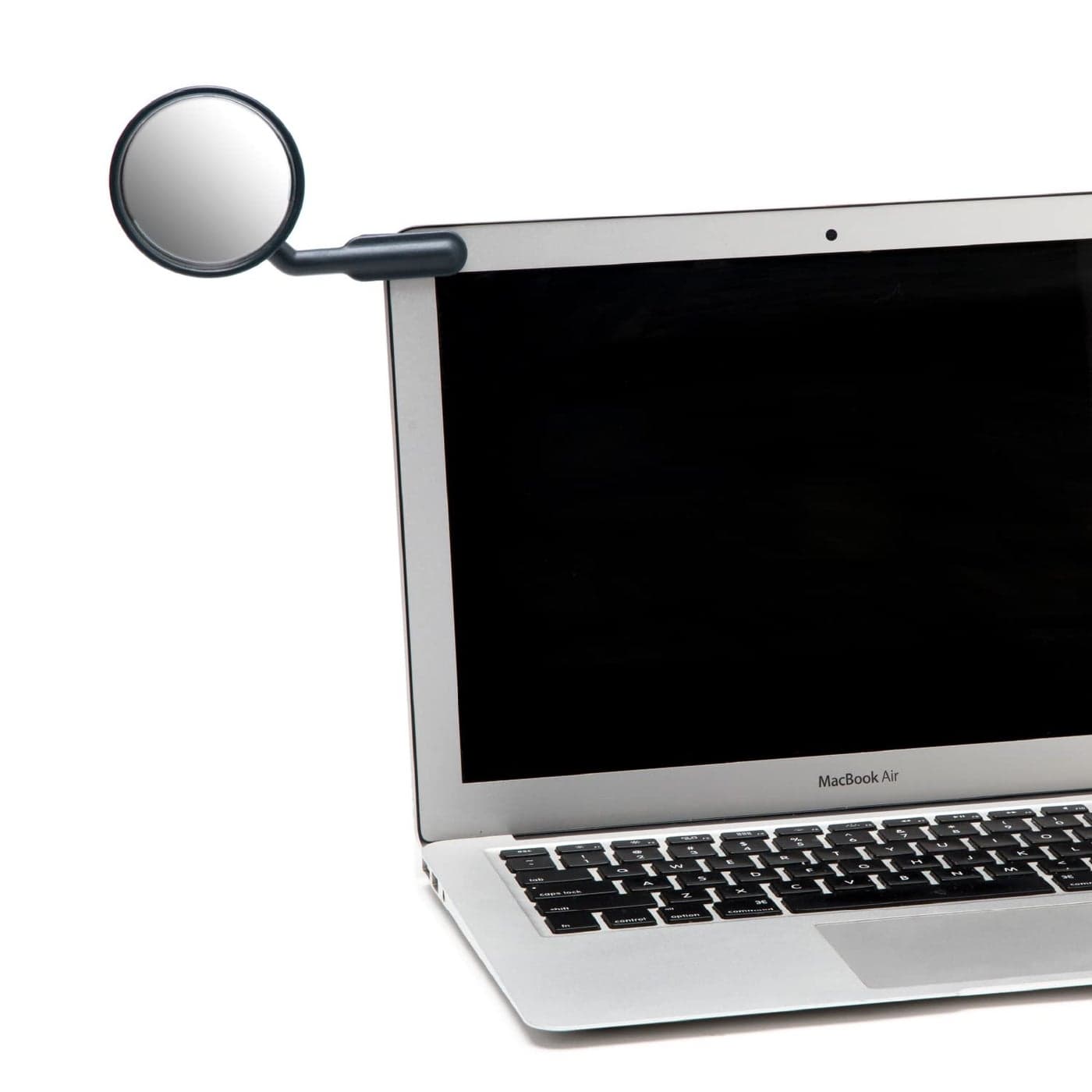 Peleg Design WatchIt Monitor Mirror ClipOn Cubicle Computer RearView mirror Convex for Personal Safety or Security Cabinet Desk RearView Monitors Blind Spot