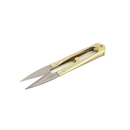 GNR Embroidery Sewing Tool Snips Thrum Thread Cutter Tailor Scissors 105 Cms Long SilverGold