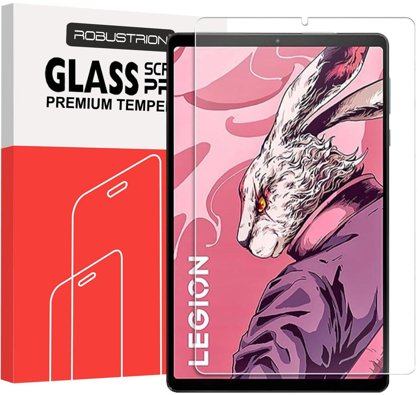 Robustrion Tempered Glass for Lenovo Legion 8.8 inch inch Screen Protector Guard for Lenovo Legion 8.8 inch Tablet
