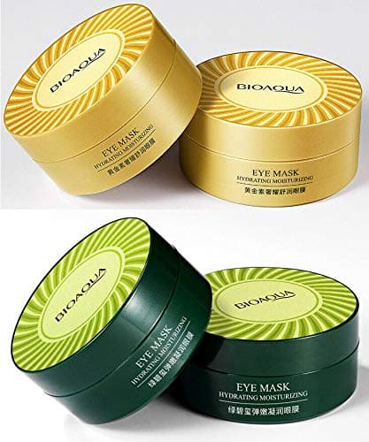 BIOAQUA 30 Pairs Eye Mask Moisturizing Hydrating AntiWrinkle AntiAging Remove Dark Circles Smooth Nourishing Refreshing GREEN