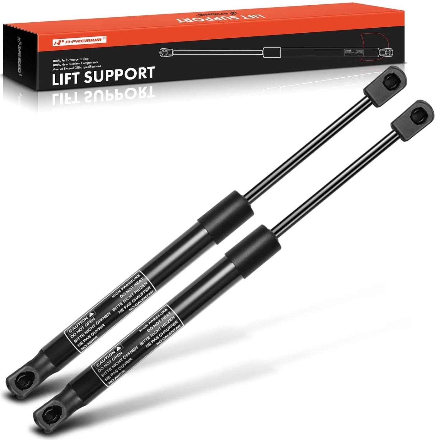 APremium Tailgate Rear Trunk Lift Supports Shock Struts Compatible with Select Kia Model Optima 2006 2007 2008 2009 2010 Sedan 2PC Set