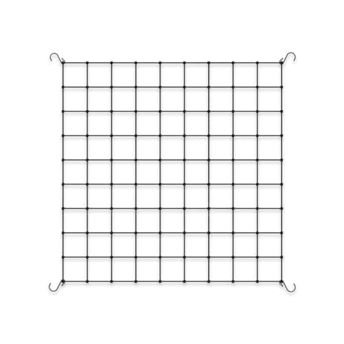 AC Infinity Grow Tent Trellis Netting 3x3', Heavy-Duty Elastic Plant Net with Steel Hooks, Flexible Hydroponics Support for Grow Tents, Gardening, and Horticulture
