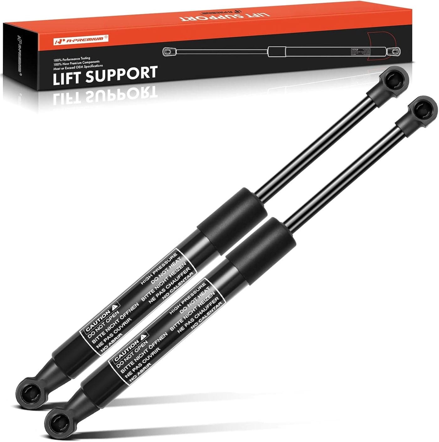 A-Premium Rear Trunk Lift Supports Shock Struts for Maserati Models