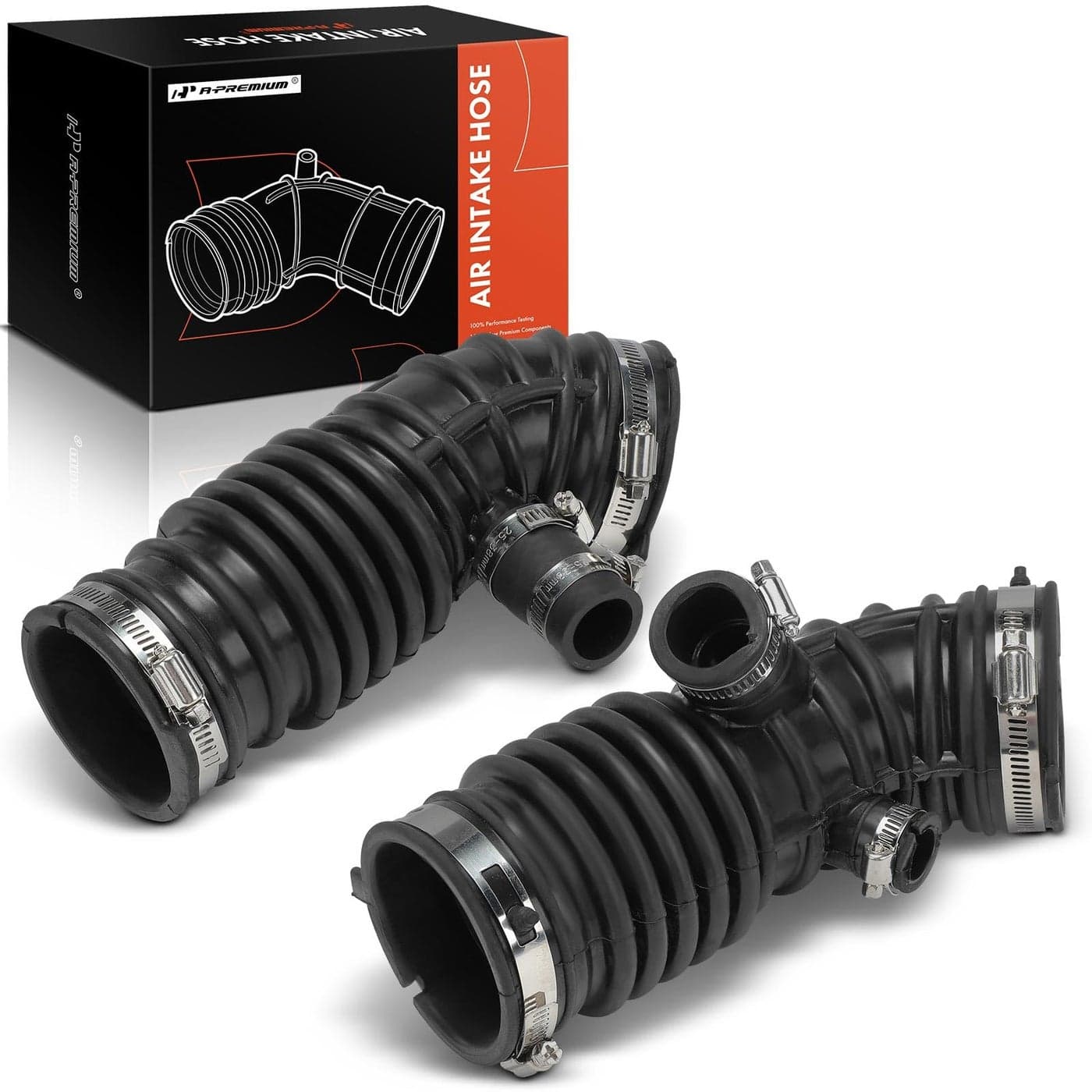 APremium Engine Air Clean Intake Tube Hose with Clamps Compatible with Infiniti FX35 2009 2010 2011 2012 35L
