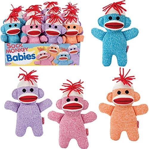 Sock Monkey Babies Colors Will Vary