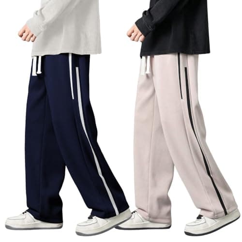 GRECIILOOKS Korean Style Track Pants for Men – Loose Fit Lycra Cargo Joggers | Trendy Gym & Streetwear Bottoms with Utility Pockets (Available in Plus Size and Combo Pack of 2)
