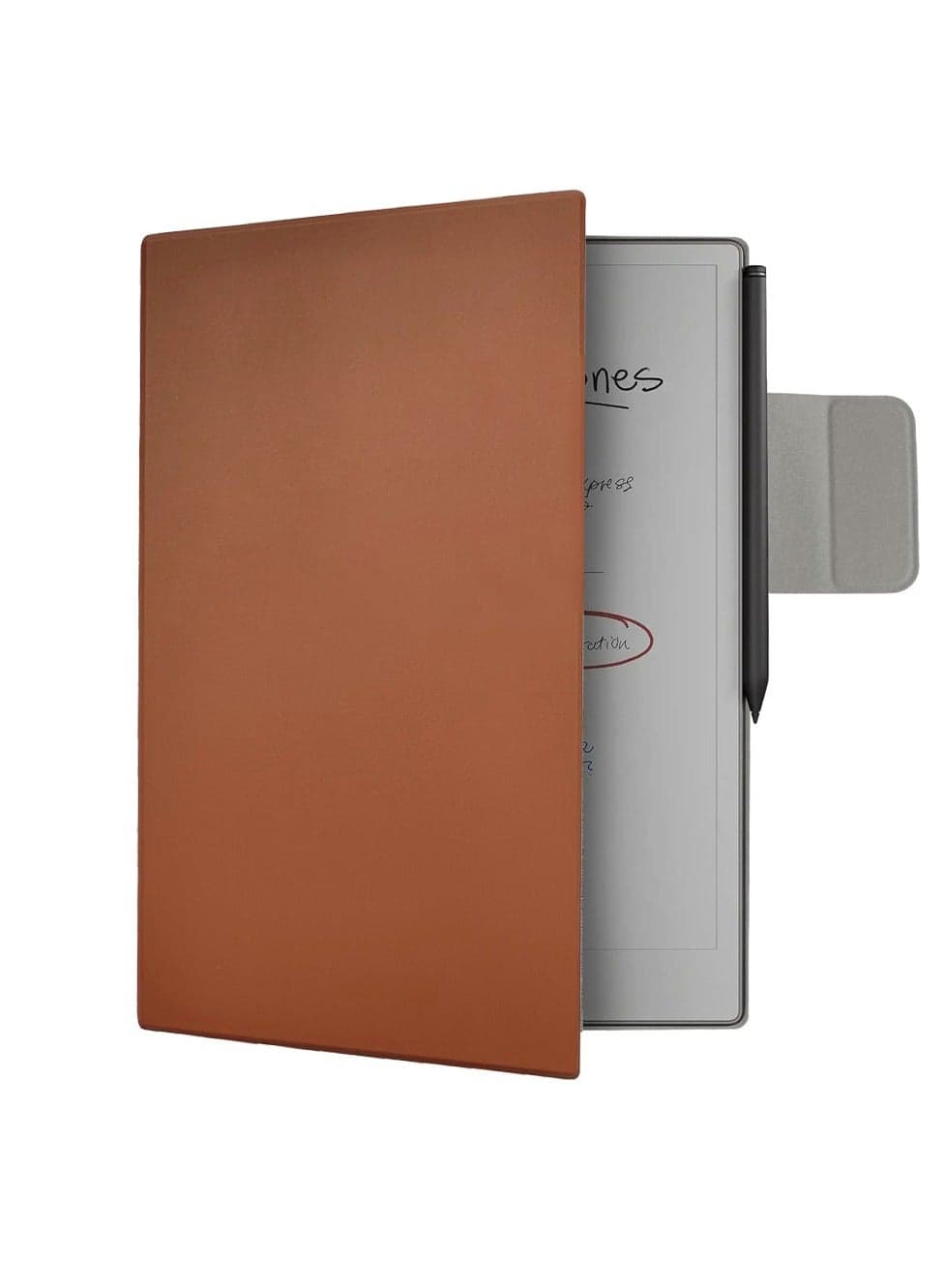 Flip Cover Case for Remarkable Paper Pro 11.8-inch (2024), Book-Style Case with Magnetic Pen Clip and Auto Sleep/Wake Function