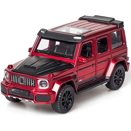 DEZICON 1:32 Scale G Wagon Toy Car Die Cast Model Metal Toy Car for Kids with Light Sound Pull Back Openable Door