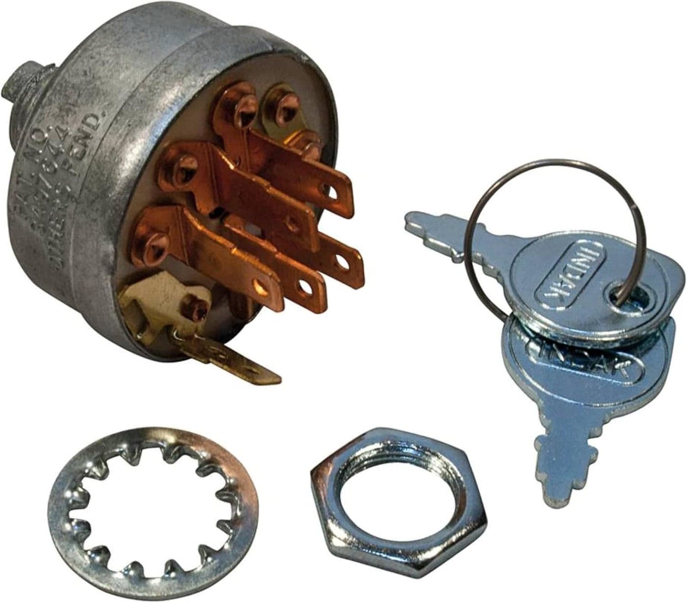 Stens Ignition Switch 430662 Compatible with Kohler CH11 CH125 CH14 CH18 CH20 CH22 CH25 CV125 M8 M10 M12 M16 M18 M20 TH16 TH18 25 099 02 25 099 04S 25 099 32S 25 099 37S